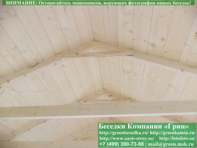 Глухая Имитация По Кровлю Для Беседок, Бытовок, Хозблоков 4х6