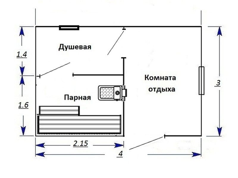 Баня Из Оцилиндрованного Бревна 150 Для Дачи, Дома 3х4