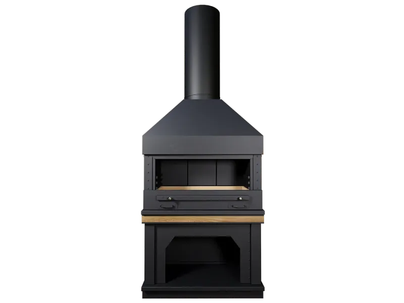 Модульная печь для барбекю из металла BLACKBURN 1200 Модульная печь для барбекю из металла BLACKBURN 1200