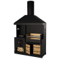 Модульная печь для барбекю из металла OBSIDIAN 1550