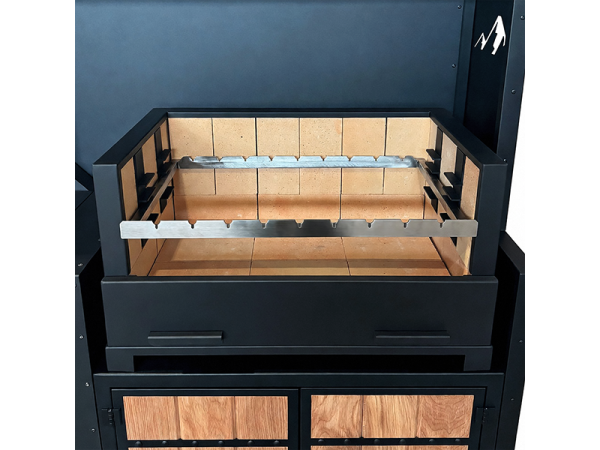 Модульная печь для барбекю из металла OBSIDIAN 1550