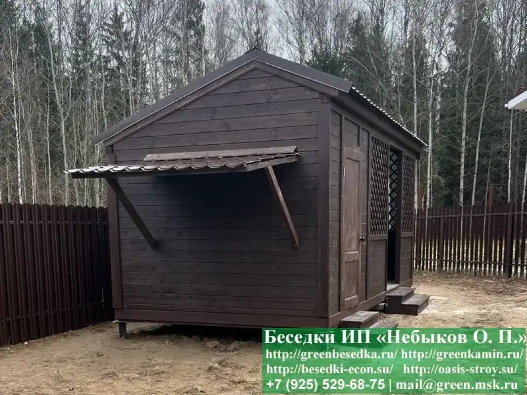 3x6shozblokom26-01 Посмотреть в фотоальбоме 2000 фотографий деревянных беседок 'Грин'