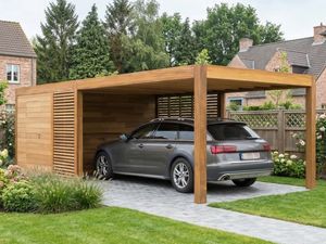 Навесы для авто, зоны барбекю