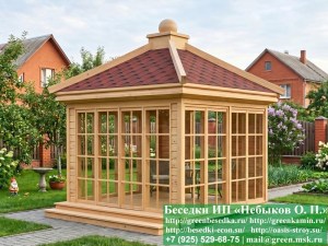 Оригинальный Деревянный Чайный Домик 'Кикуэ' / Kikue's Tea House