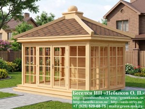 Оригинальный Деревянный Чайный Домик 'Кикуэ' / Kikue's Tea House