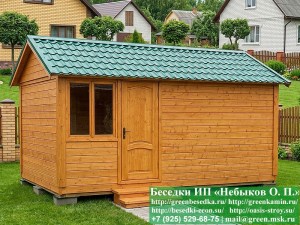 Деревянная Бытовка Для Дачи, Загородного Дома 3х5