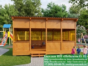 Веранда Для Детского Сада, Детской Площадки 3х6