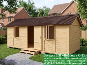 Жилая бытовка для дачи, загородного дома 3х7