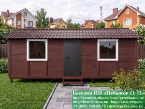 Жилая бытовка для дачи, загородного дома 3х7