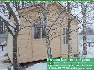Застекленная Беседка Для Дачи С Пластиковыми Окнами 4х5