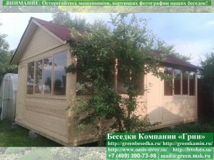 Закрытая Застекленная Беседка Для Дачи 4х6