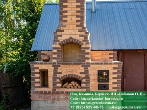 Строительство Комплекса-Барбекю Из Кирпича В Беседке, Летней Кухни