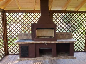 Садовая Беседка Для Дачи 'Домик 4х5'. Вариант № 2