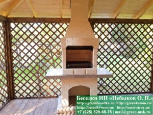 Садовая Беседка Для Дачи 'Домик 4х5'. Вариант № 2