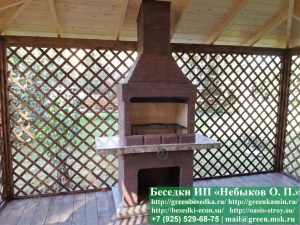 Садовая Беседка Для Дачи 'Домик 4х5'. Вариант № 2