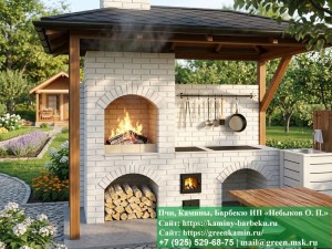 Мангла-Барбекю Из Кирпича № 4
